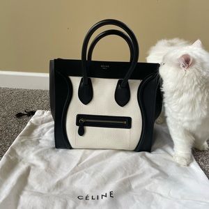 Authentic celine micro luggage
